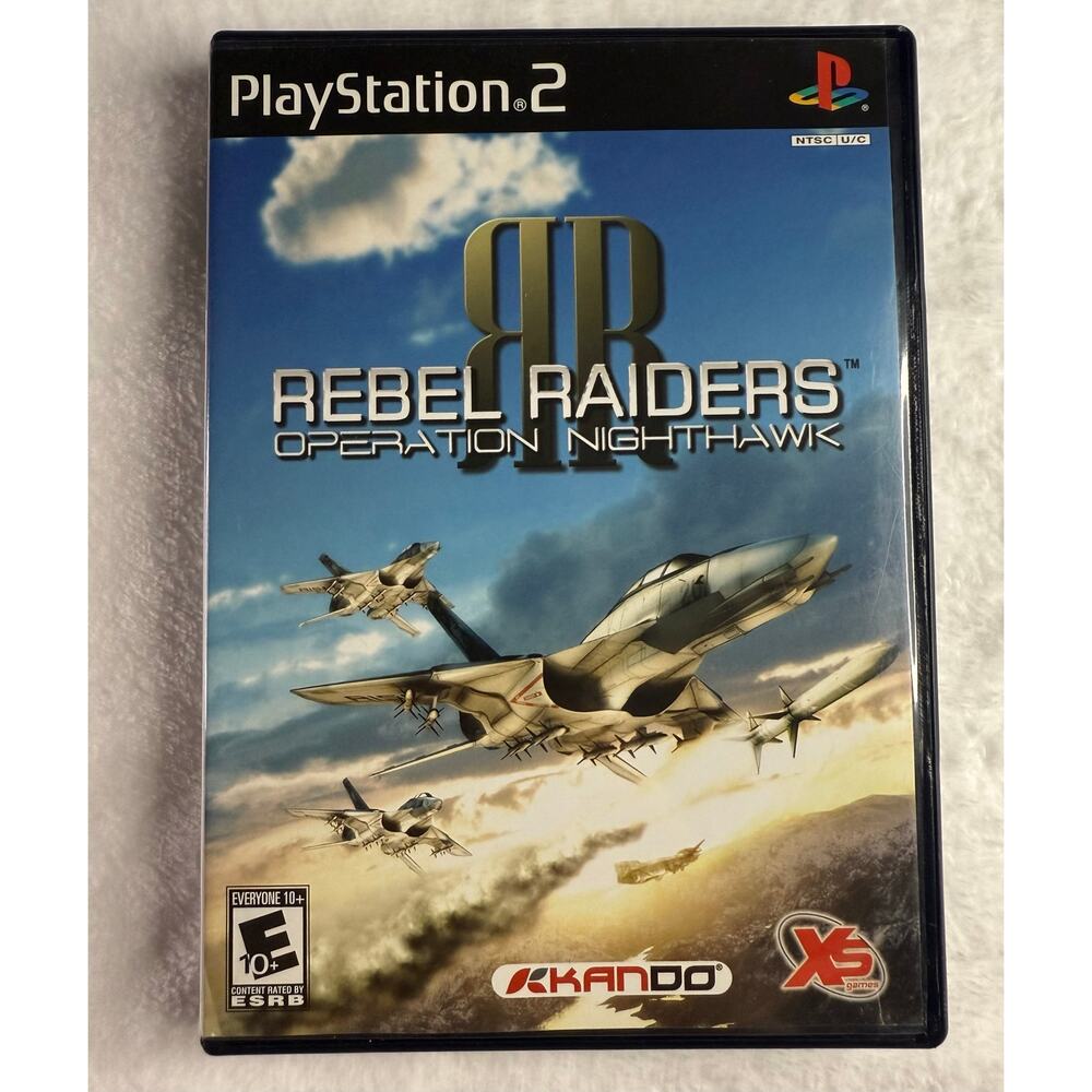 Rebel Raiders Operation Nighthawk PS2, 2006 Complete CIB Tested  - PlayStation 2